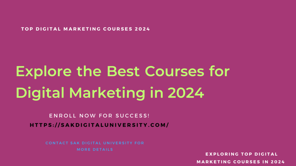 Digital Marketing Courses